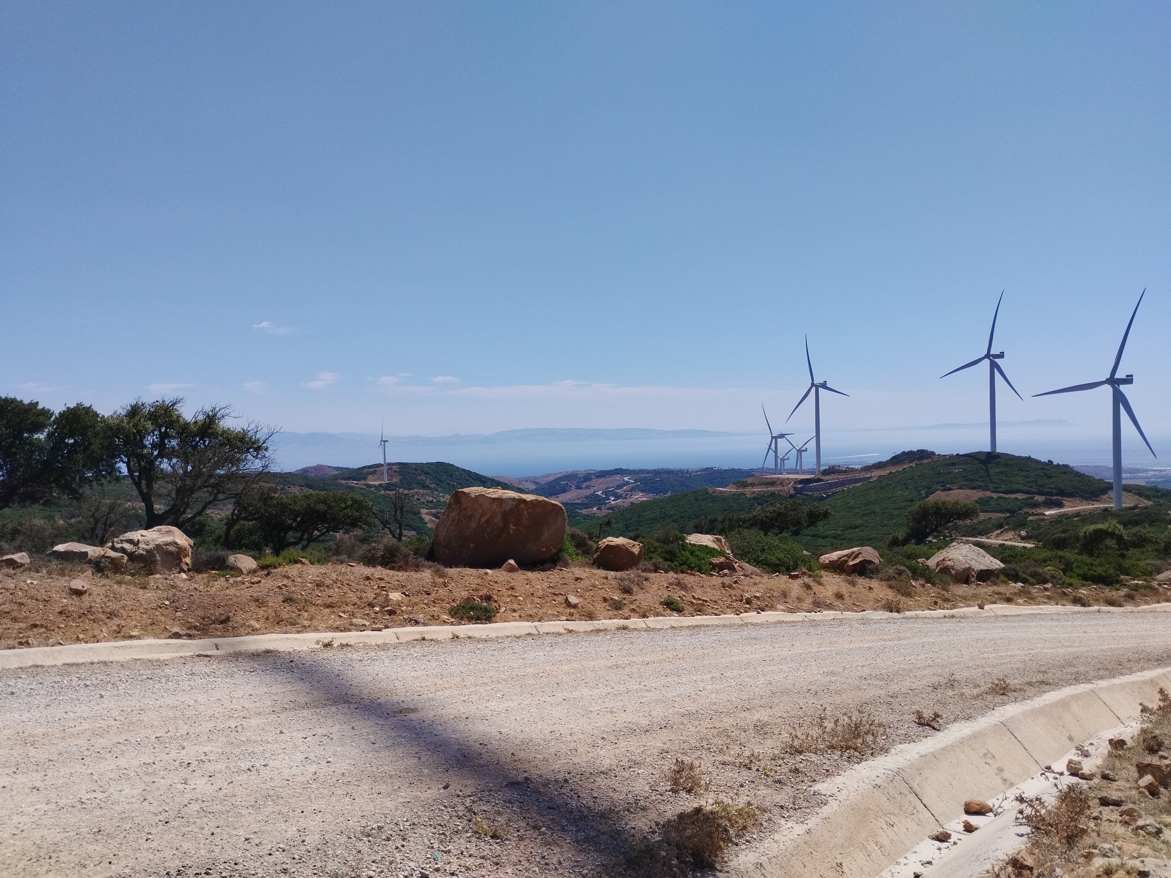 éloliennes Tarifa andalousie espagne